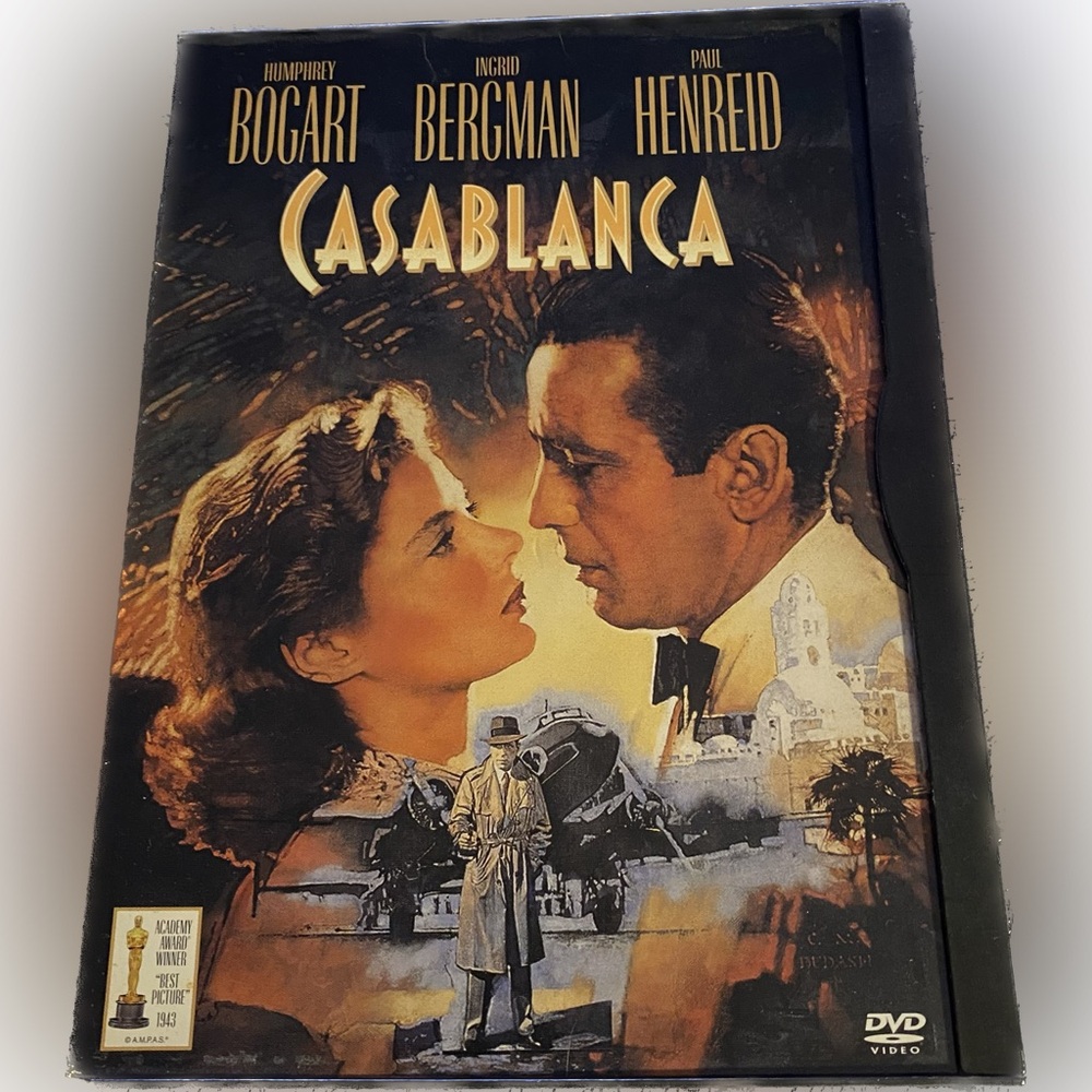 Casablanca DVD Humphrey Bogart, Ingrid Bergman Paul Henreid 1943